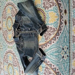 Cropped Jean Jacket Size Large